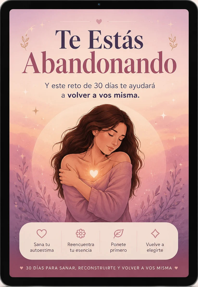 ✨Te Estás Abandonando (PDF)