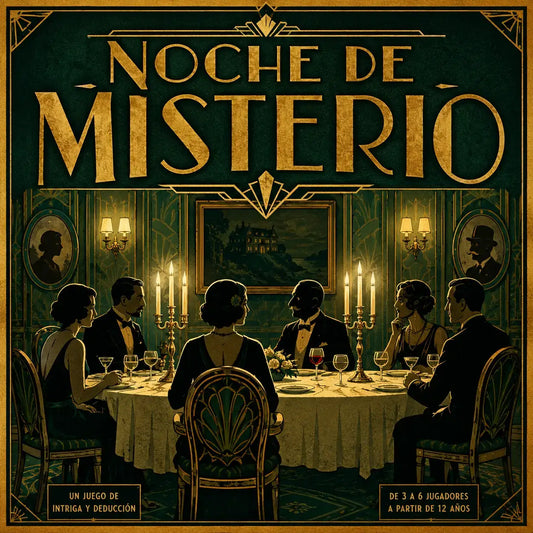 Noche de Misterio - Modo Grupo · De 4 a 8 Jugadores