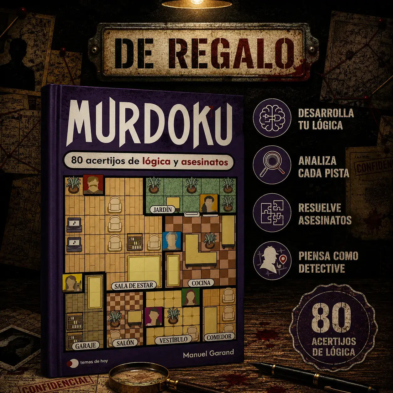 3X1 | El Asesino No Es Sofía: 47.700 Sospechosos, 18 Pistas, 1 Nombre + 2 Libros de Regalo
